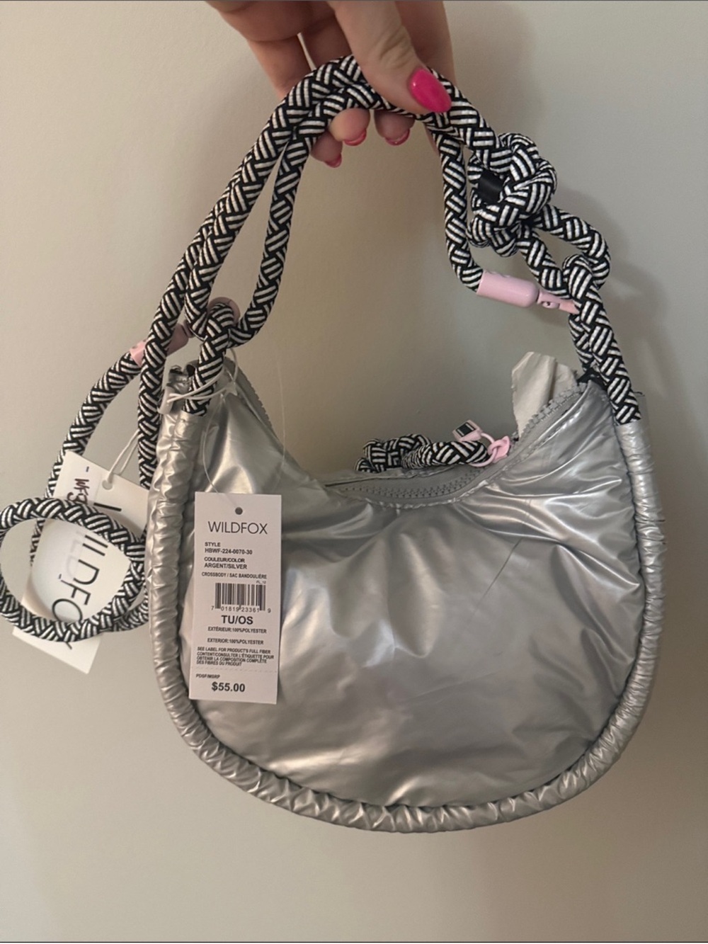 Wildfox Silver Wildfox Small Shoulder Bag